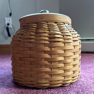 Large Cookie or Utensil Longaberger Jar Basket